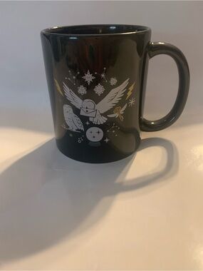 CultureFly Harry Potter Hedwig Cosmic Stars Ceramic Mug